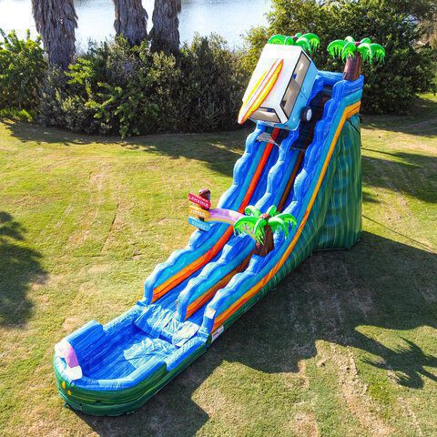 Galaxy Jumpers Provides the Best Quality Bounce House Rentals 1 BeachCamperAirshot 1