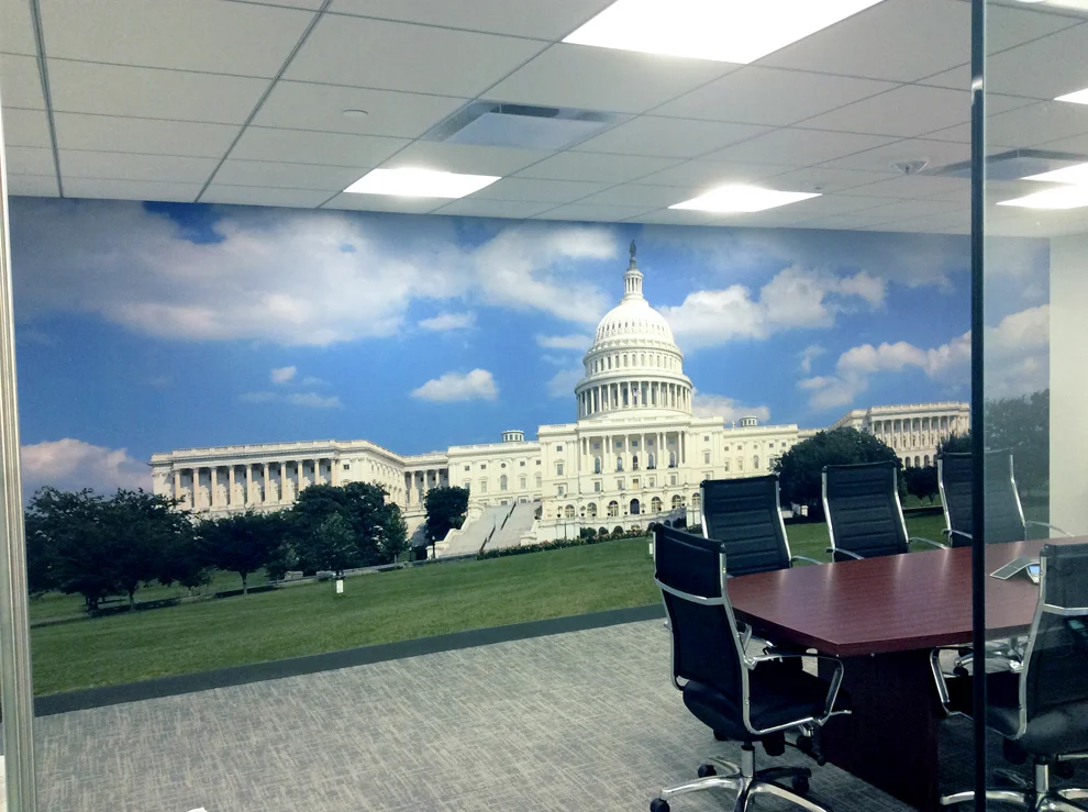 What Factors Make Office Wall Graphics Burlington NC Effective?