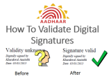 Exploring the Importance of Aadhaar Signature Verification